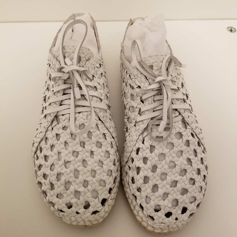 Zimmermann woven leather espadrille